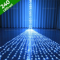 Instalatie LED Perdea Ploaie 4.5x1m Diverse Culori