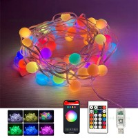 INSTALATII LED INTERIOR, Black Friday - Instalatie LED USB 50 LED-uri RGB Telecomanda 5m, LED-Zone.ro