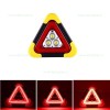 Proiector LED 3xCOB De Avertizare Triunghi Solar si Acumulator