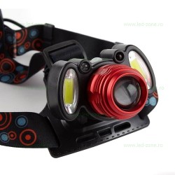 Lanterna LED Frontala 10W Senzor si Acumulator