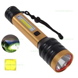 Lanterna LED De Mana 30W COB cu Acumulator