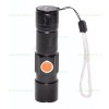 Lanterna LED De Mana 3W COB ZOOM Incarcare USB