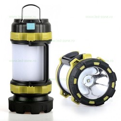 Lanterna LED Multifunctionala 100W USB