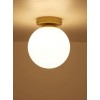 Aplica 1 Glob Mat Soclu E27 LZ301-1 Aurie