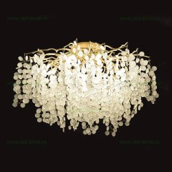 Candelabru 10 Socluri G9 Cristal AUSTIN