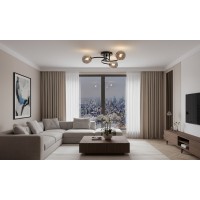 Lustra 3 Socluri E27 LZ23-3A Oferte speciale, Black Friday - Lustra 3 Socluri E27 LZ23-3A, LED-Zone.ro