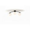 Lustra 3 Socluri E27 LZ2601-3 Neagra