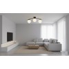 Lustra 3 Socluri E27 LZ2601-3 Neagra