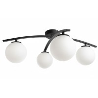 Lustra 4 Socluri E27 LZ2601-4 Neagra Oferte speciale, Black Friday - Lustra 4 Socluri E27 LZ2601-4 Neagra, LED-Zone.ro