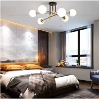 LUSTRE LED, Lustra 6 Socluri E27 LZ6065-6, LED-Zone.ro