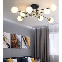 LUSTRE LED, Lustra 8 Socluri E27 LZ6065-8, LED-Zone.ro