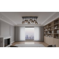 Lustra 8 Socluri E27 LZ6656-8 Oferte speciale, Black Friday - Lustra 8 Socluri E27 LZ6656-8, LED-Zone.ro