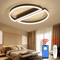 LUSTRE LED APLICATE, Black Friday - Lustra LED 160W 3 Functii Dimabila cu Telecomanda sau Telefon LZ5199-500, LED-Zone.ro