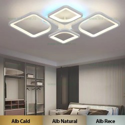 Lustra LED 116W 3 Functii Dimabila cu Telecomanda LZ6604-2+2 RGB