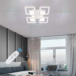 Lustra LED 100W 3 Functii Dimabila cu Telecomanda LZ75L058