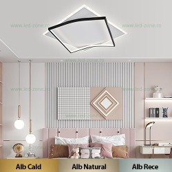 Lustra LED 100W 3 Functii Dimabila cu Telecomanda LZG3826-400