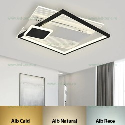 Lustra LED 104W 3 Functii Dimabila cu Telecomanda LZR9051-S