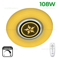 Lustra LED 108W 3 Functii Dimabila cu Telecomanda LZ6758-500