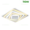 Lustra LED 110W 3D 3 Functii cu Telecomanda LZ9793-480F