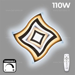 Lustra LED 110W 3 Functii Dimabila cu Telecomanda LZ6718-410