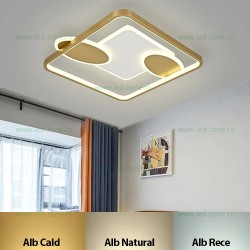 Lustra LED 110W 3 Functii Dimabila cu Telecomanda LZR9054-S