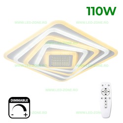 Lustra LED 110W 3D 3 Functii cu Telecomanda LZ9793-480F
