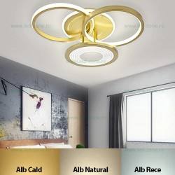 Lustra LED 116W 3 Functii Dimabila cu Telecomanda LZR9032