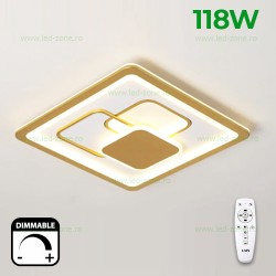 Lustra LED 118W 3 Functii Dimabila cu Telecomanda LZC7601-50S