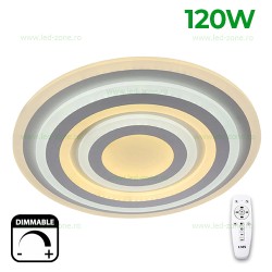 Lustra LED 120W 3 Functii Dimabila cu Telecomanda LZ6709-500