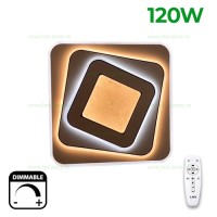 LUSTRE LED - Reduceri Lustra LED 120W 3 Functii Dimabila cu Telecomanda LZ1008-50 Promotie