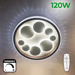 Lustra LED 120W 3 Functii Dimabila cu Telecomanda Cristal LZ1926-2
