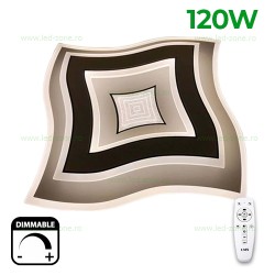 Lustra LED 120W 3 Functii Dimabila cu Telecomanda LZ5003-500