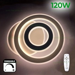Lustra LED 120W 3 Functii Dimabila cu Telecomanda LZ5105