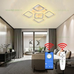 Lustra LED 120W 3 Functii Dimabila cu Telecomanda sau Telefon LZ6811-41