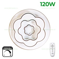 Lustra LED 120W 3 Functii Dimabila cu Telecomanda LZ9003-500