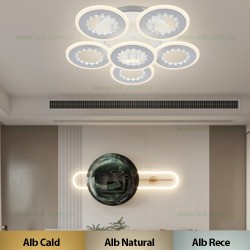 Lustra LED 120W 3 Functii Dimabila cu Telecomanda LZS5260-5+1