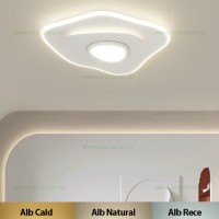 LUSTRE LED, Black Friday - Lustra LED 124W 3 Functii Dimabila cu Telecomanda LZG3835, LED-Zone.ro