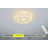 Lustra LED 125W 3 Functii Dimabila cu Telecomanda LZ75L362