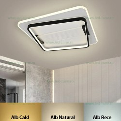 Lustra LED 126W 3 Functii Dimabila cu Telecomanda LZR9053-S