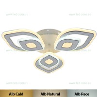 LUSTRE LED, Black Friday - Lustra LED 126W 3 Functii Dimabila cu Telecomanda LZR9007-3+3, LED-Zone.ro