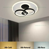 LUSTRE LED, Black Friday - Lustra LED 126W 3 Functii Dimabila cu Telecomanda LZR9057-R, LED-Zone.ro