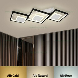 Lustra LED 126W 3 Functii Dimabila cu Telecomanda LZR9059-S1