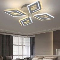 LUSTRE LED, Black Friday - Lustra LED 128W 3 Functii Dimabila cu Telecomanda LZ5233-4, LED-Zone.ro