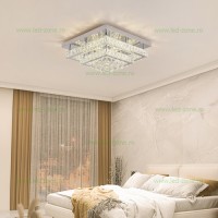 LUSTRE LED, Black Friday - Lustra LED 128W 3 Functii Dimabila cu Telecomanda LZ1102-500F, LED-Zone.ro