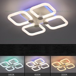 Lustra LED 128W 3 Functii Dimabila Telecomanda LZ5246-4