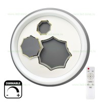 LUSTRE LED, Black Friday - Lustra LED 130W 3 Functii Dimabila Telecomanda LZ6859C, LED-Zone.ro