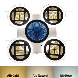 Lustra LED 130W 3 Functii Dimabila cu Telecomanda LZ8841-4+1