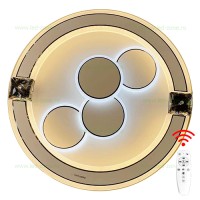 LUSTRE LED, Black Friday - Lustra LED 130W 3 Functii Dimabila cu Telecomanda LZY3008-5, LED-Zone.ro