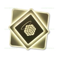 LUSTRE LED, Black Friday - Lustra LED 130W Slim Dimabila cu Telecomanda Rubic, LED-Zone.ro