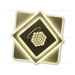 Lustra LED 130W Slim Dimabila cu Telecomanda Rubic